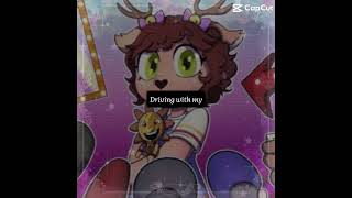 Dazzle got in sundrop car and drives it and sundrop is trying to stop her.