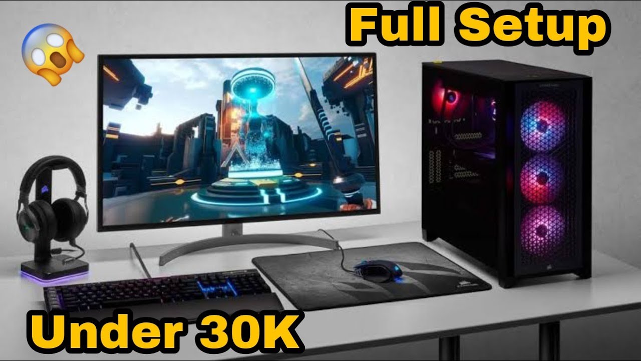 FULL SETUP GAMING PC BUILD UNDER 30K 2022 IN HINDI 😱 [ NM GADGETS ...