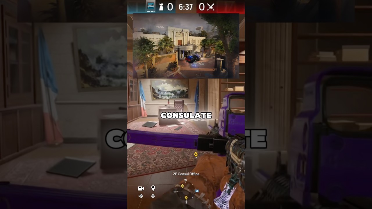 Лучшие места для игры в Frost Mat в консульстве R6! 