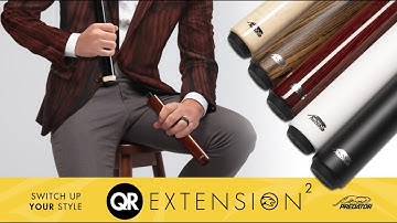 QR-2 Pool Cue Extensions - 5 New Colors to Switch Up Your Style