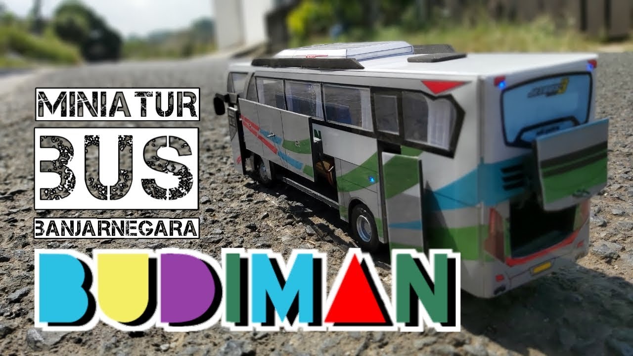 Miniatur Bus Banjarnegara BUDIMAN 