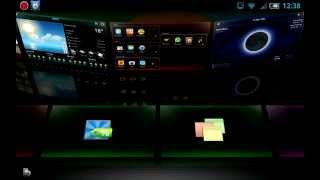 Galaxy Note running SPB SHELL 3D in Tablet Mode