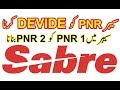 Sabre #22 How To Devide or Split PNR In Sabre || sabre main PNR ko Split Krna