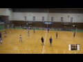 6日 ハンドボール男子 福島市西部体育館Eコート 県立境×近江兄弟社 2回戦 前半