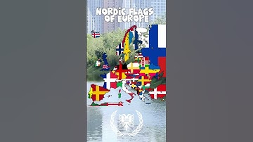 Nordic flags of Europe #history #geography #educationonly #mapping #europe #viral