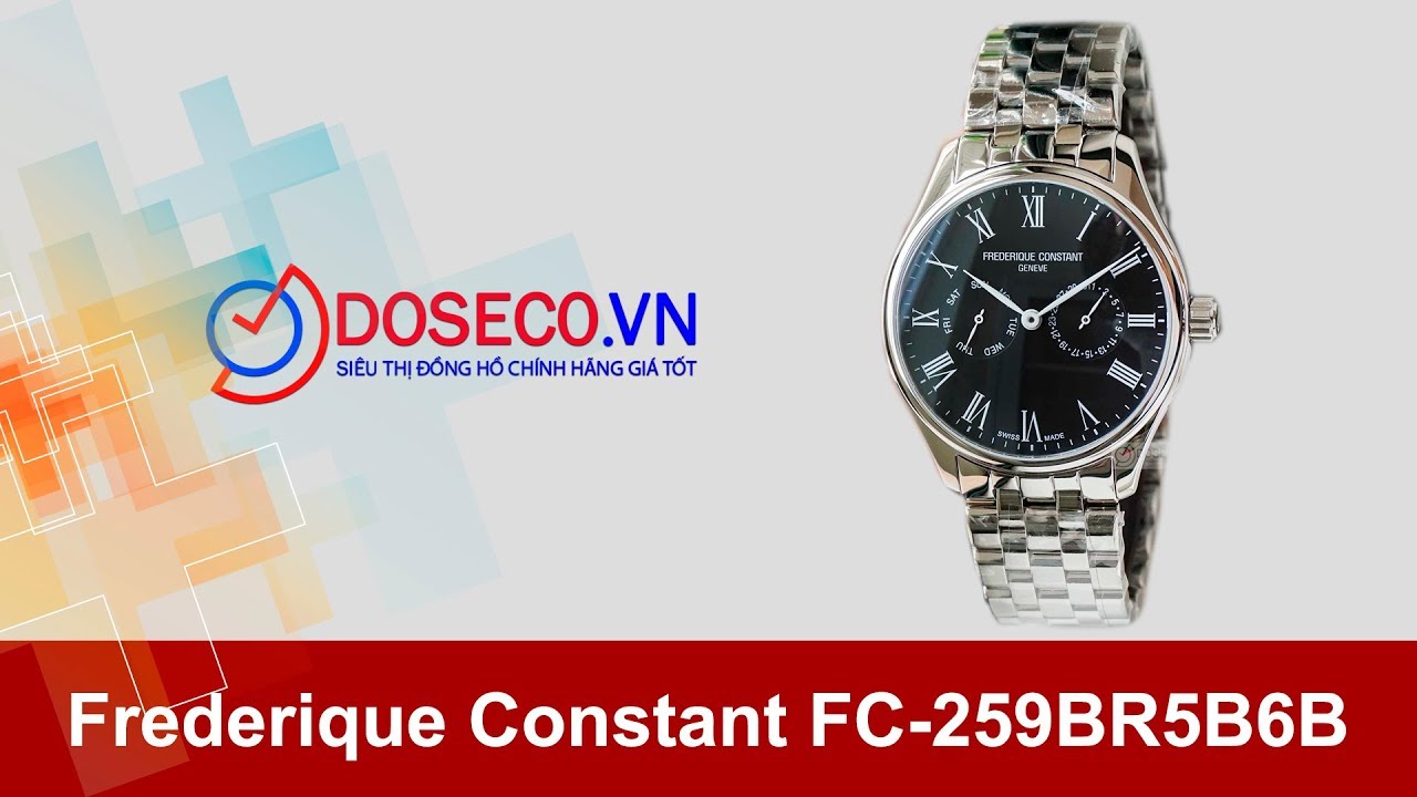 Góc Review nhanh] #761: Frederique Constant FC-259BR5B6B