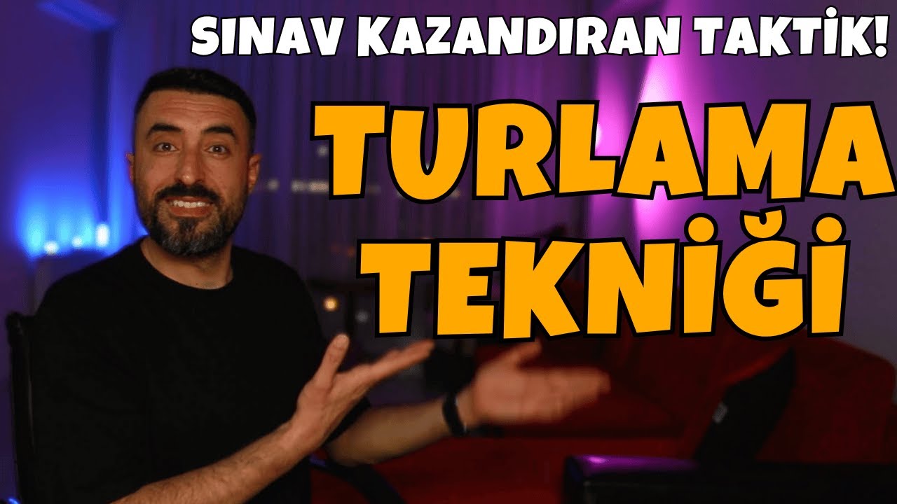 🚀 TURLAMA TAKTİĞİ: Bu Teknikle MAKSİMUM NETE Ulaşacaksın!