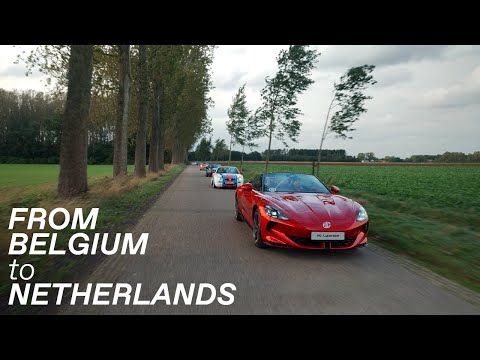 Belgium to Netherlands | MG Cyberster | London to Shanghai | MG Motor UK