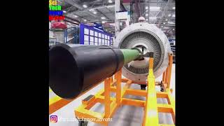 Assembly of a turbofan jet engine