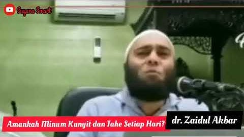 Amankah Minum Kunyit dan Jahe Setiap Hari? dr. Zaidul Akbar