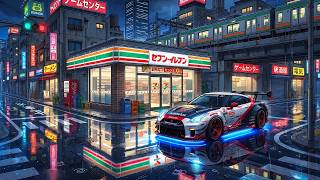 Rainy Night in Tokyo 🌧️ JDM Lofi & Neon Convenience Store Vibes 🚗 Study, Drive & Relax screenshot 5