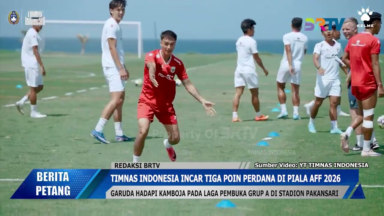 TIMNAS INDONESIA INCAR TIGA POIN PERDANA DI PIALA AFF 2026