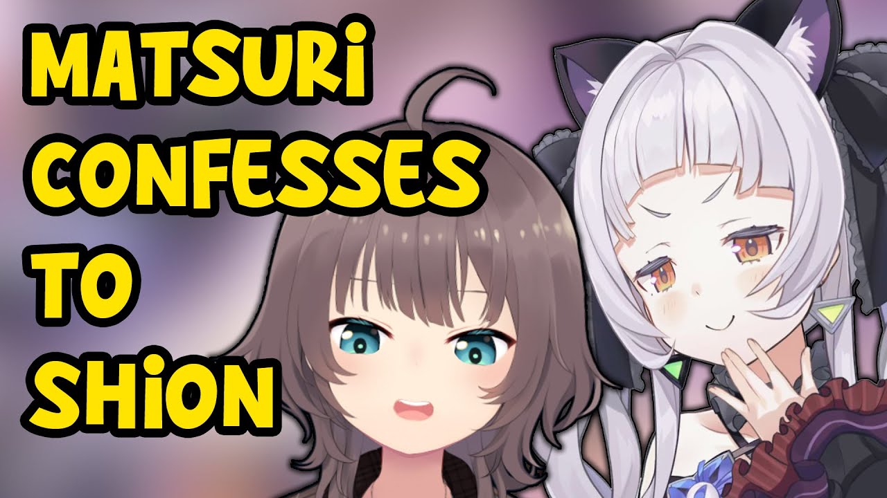 Matsuri Confesses to Shion and Her Response Surprises Everyone!【Hololive】