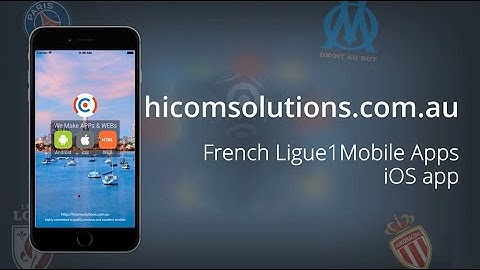 French Ligue1 live score football ios app source code for sale