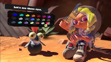 Splatoon 3 Character Customization Intro Opening Scene