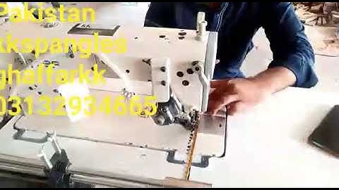 latkan sitara sequins machine