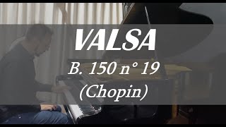 Valsa B. 150 N 19 Chopin Por Hugo Romelli