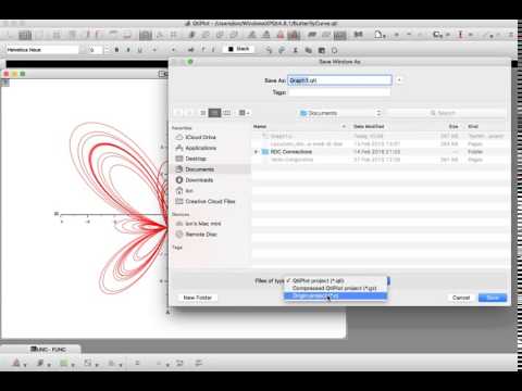 Export QtiPlot 2D graph window as Origin C file.