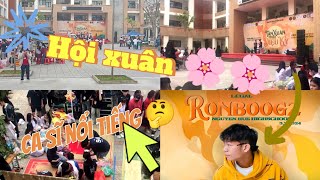 Hội Xuân Của Trường Mình sẽ NTN 🤔| Huy Vlog and Review