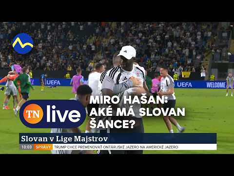 Slovan čaká PSG aj Inter. Aké má šance v Lige majstrov? | TN live
