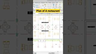 Plan of restaurant #architecture