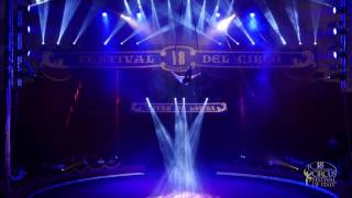 Ákos Biritz Hungary, Aerial Silks - 18Th International Circus Festival Of Italy 2016