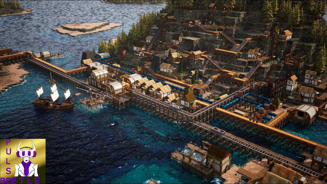 A city builder including simulations, production chains, the old rivalry cat vs mouse / Whiskerwood