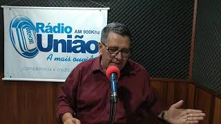 Pastor Xadreque falando sobre a obra em Moçambique,no programa A vós do Principe da Paz.