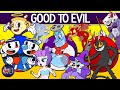 Cuphead characters good to evil including the delicious last course 