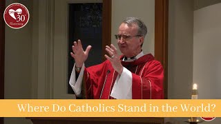 Where Do Catholics Stand in the World? | Luke 7:31-35 #homily
