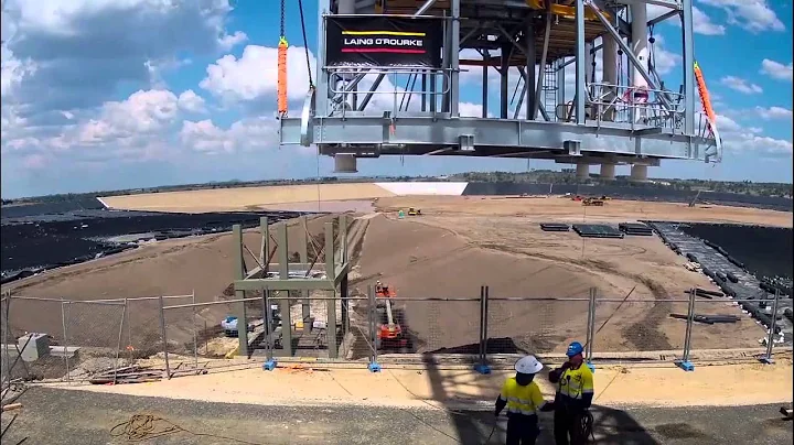 Laing O'Rourke Northern Water Treatment Plant pump station lift