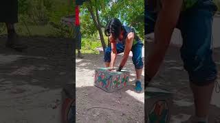 Heavy weight Stone 🪨 💔 #challenge @Choudhary-q3w #liftingzone #lifter #youtubeshorts  #liftbig