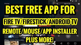 BEST FREE APP FOR FIRE TV FIRESTICK ANDROID TV! REMOTE MOUSE APP INSTALLER PLUS MORE! CETUSPLAY 2017 screenshot 4