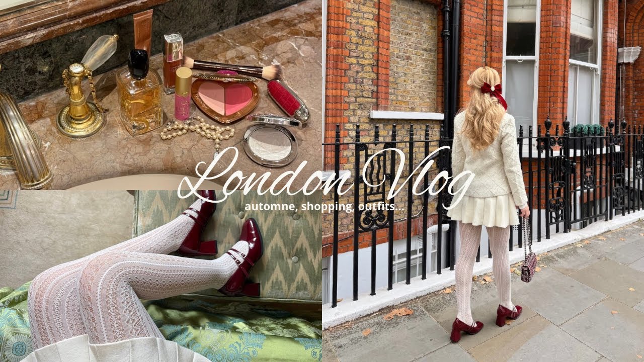 L'AUTOMNE À LONDRES (solo trip, automne vibes, outfits et shopping !)🍂