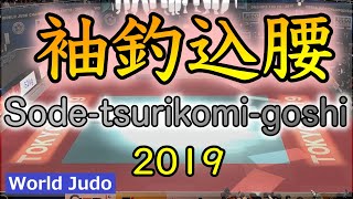 柔道決まり技総集編  袖釣込腰 JUDO Highlights Sodetsurikomigoshi 2019