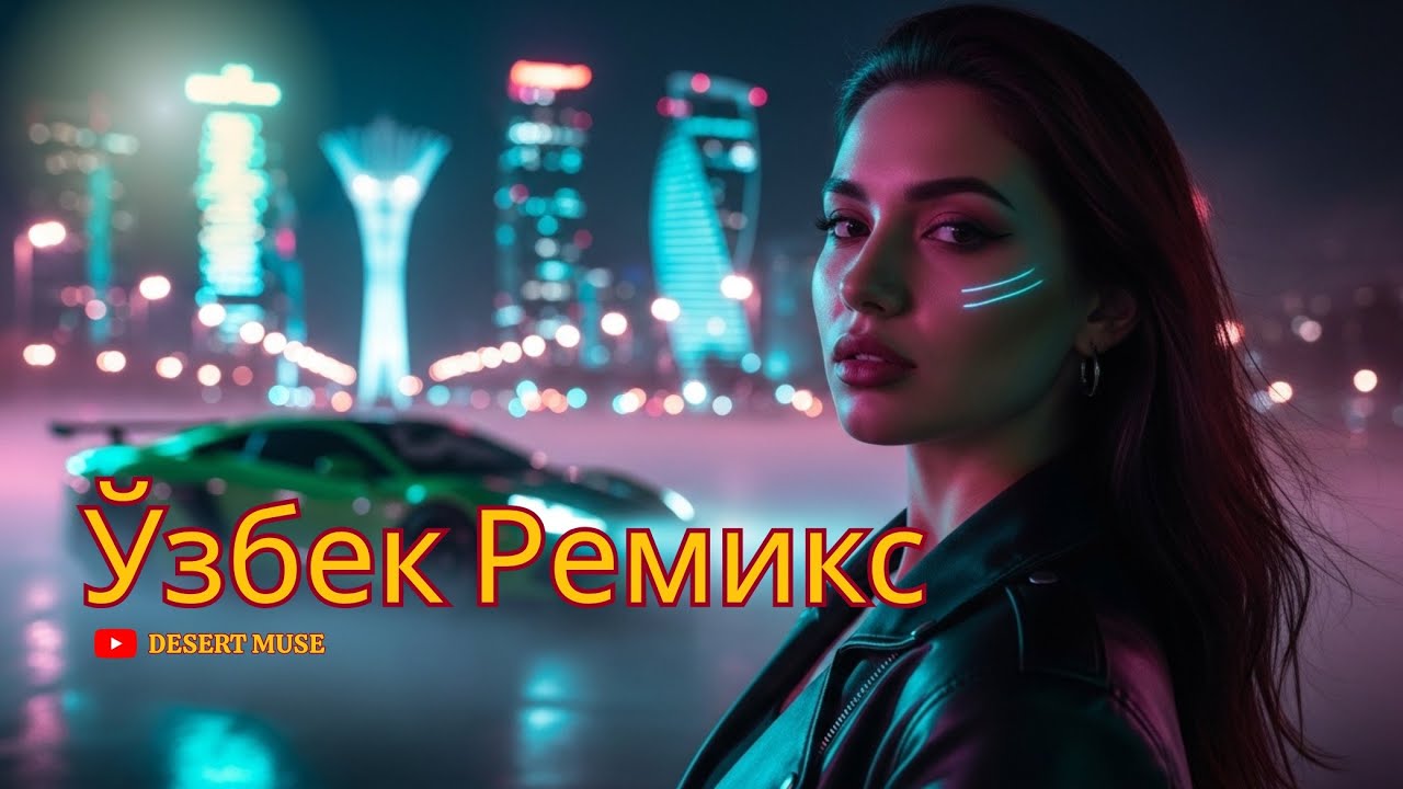 🔴 LIVE | Uzbek Remix | Neon Tashkent Night Drive EDM Mix
