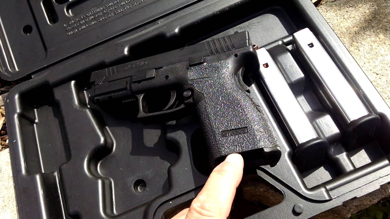 Springfield XD-E Grips TALON Grips For Springfield Armory XD-E - Rubber & Granulate Textures Talon Grip Sheets