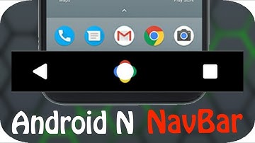 Get Android N like Navbar in any Android [No Root] {Hindi}