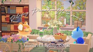 Study,Work Aid / Cozy Botanical Living Room 🌿 Relaxing Piano Music & Water Sounds | Alice & Ione |AC by あのね - cozy crossing 29,403 views 4 months ago 2 hours, 4 minutes