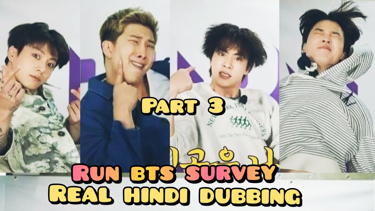 RUN BTS Ka Safar  // Part -3 // Real Hindi Dubbing // Run Episode 155