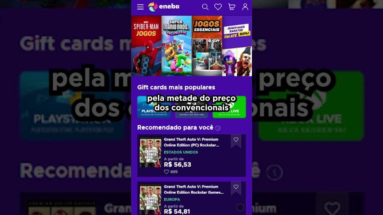 COMO COMPRAR JOGOS MAIS BARATOS!