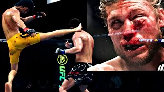 BRUCE LEE VS BRIAN ORTEGA *streetbrawl*😱💯🔥🥊 | UFC 4 BRUTAL FIGHT | UFC 4 K1 RULES | UFC 4 | Mr. Jojo screenshot 5