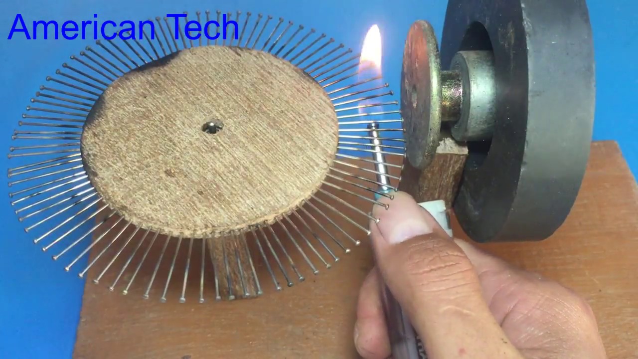 Experiment curie motor, Thermo motor , curie point engine 2018