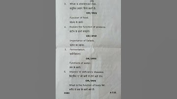 Home Science 2022 Paper 1, BA 2nd Year, Ram Manohar Lohia University, Awadh University