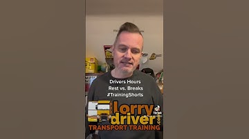 #TrainingShorts - Drivers Hours Rest vs. Breaks