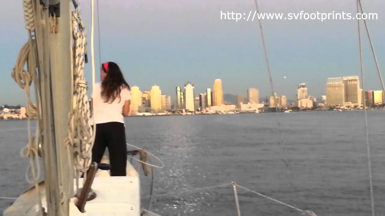 San Diego Shakedown Day 2 - Sailing into San Diego