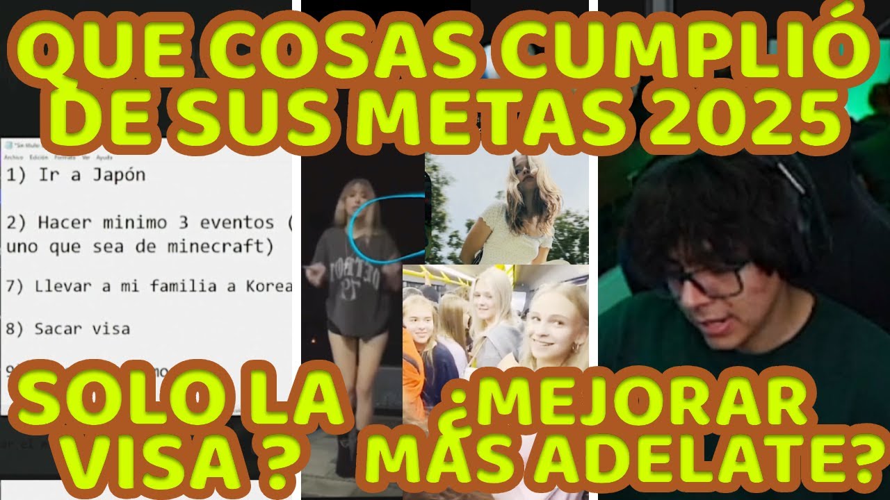 DAARICK SE DA CUENTA DE LO QUE CUMPLIO DE SUS METAS DEL 2025, ¿REMONTARA COMO STREAMER?, COMUNIDAD