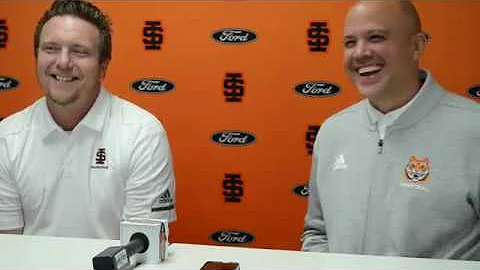 Ryan Looney, Jared Phay ISU press conference