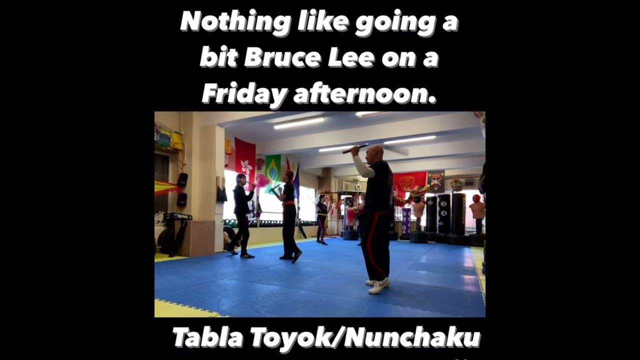 Friday Fun - Playing with the Nunchaku (Tabak Toyok) -Filipino Martial Arts Training - Kali Eskrima