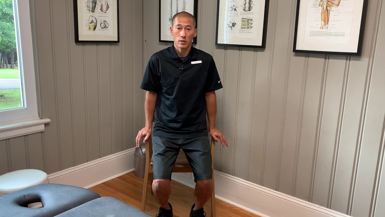 Self Traction Chair Exercise YouTube
